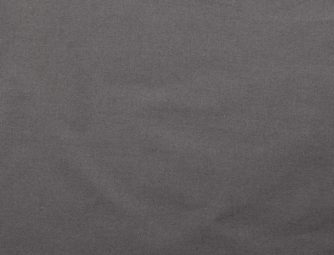 Bomuldspose, 140 g/m², nærbillede af stoffet – grå