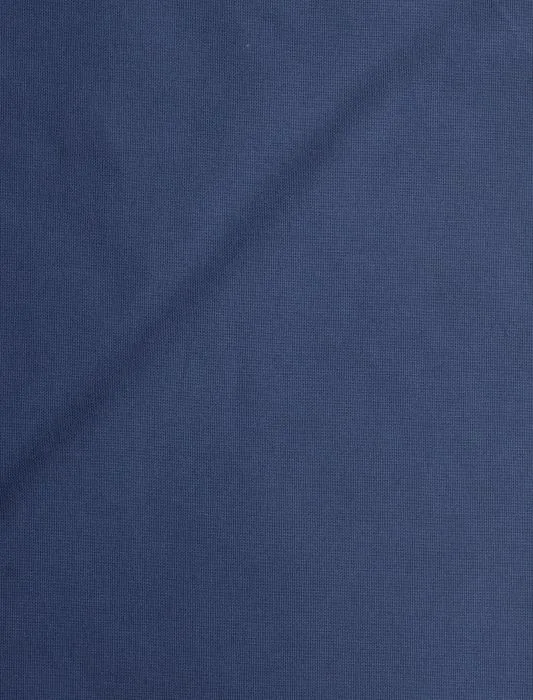 Bomuldspose, 140 g/m², nærbillede af stoffet – kongeblå