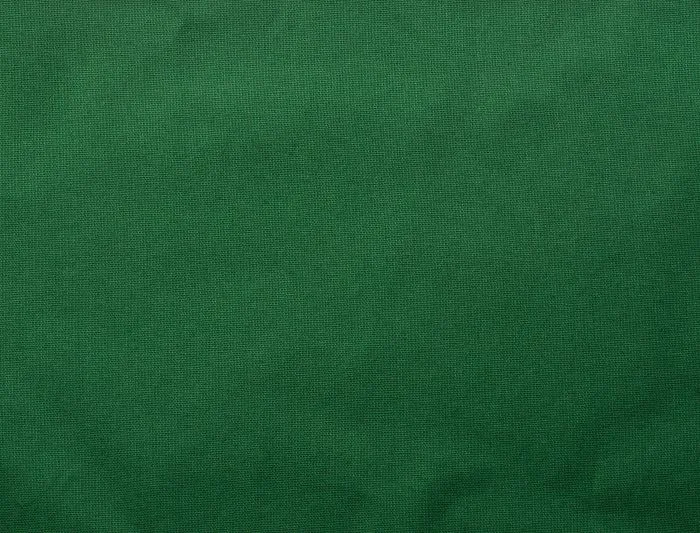 Bomuldspose, 140 g/m², nærbillede af stoffet – mørkegrøn