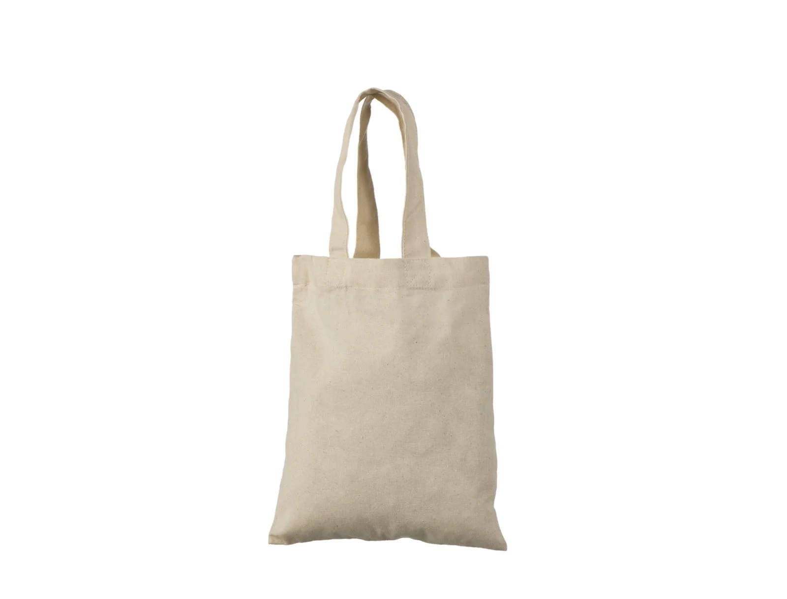 Bomuldspose, 22 × 26 cm, uden tryk – natur