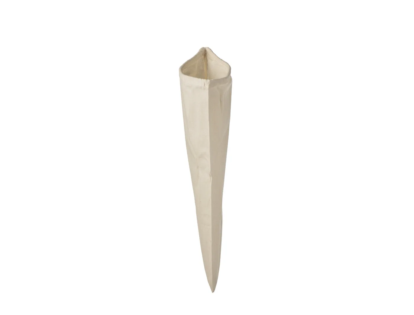 Bomuldspose, 40 × 50 cm, set fra siden – natur