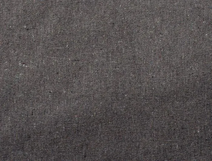 Genanvendt mulepose, 180 g/m², nærbillede af stoffets struktur – mørkegrå